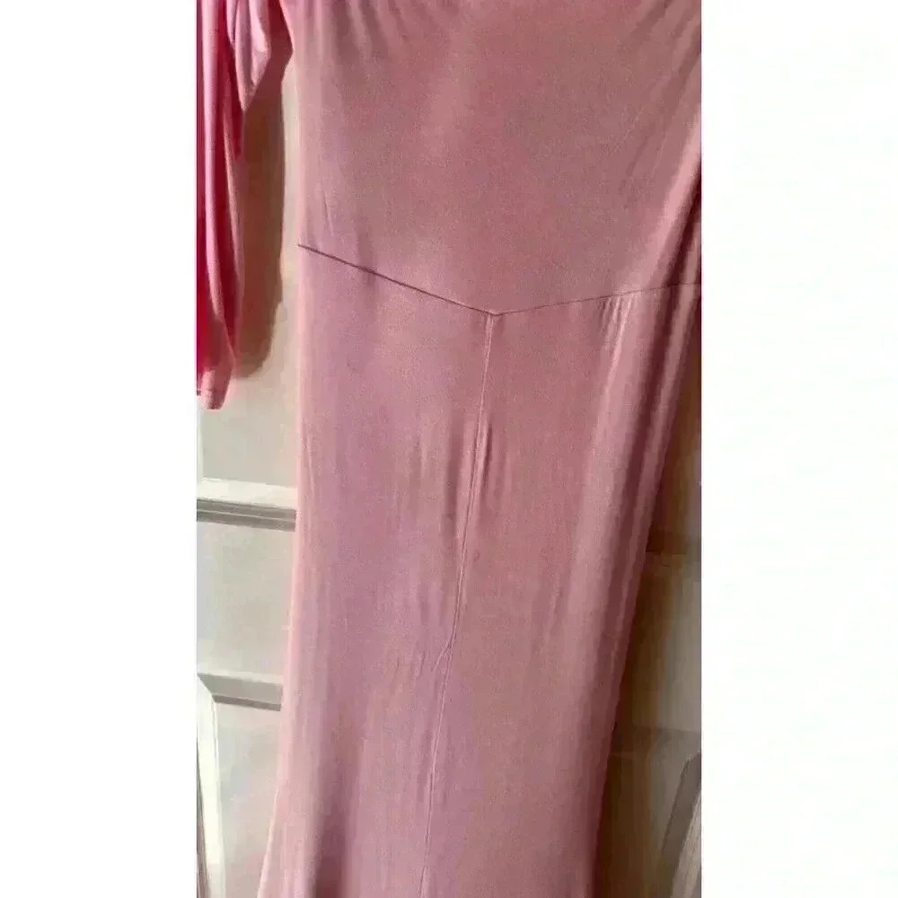 Maternity Dress Size S Off Shoulder Slim Fit Maxi Dress Photoshoot. - Picture 6 of 8